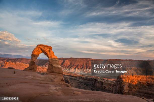 landscape scenes in arches national park, utah. - southeast stock pictures, royalty-free photos & images