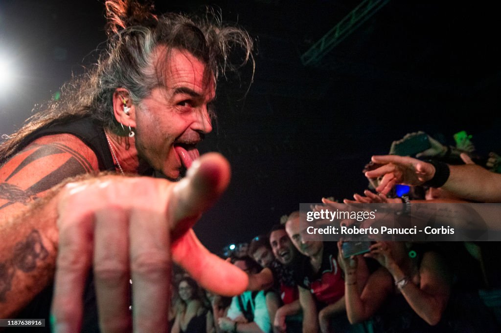 Piero Pelù Performs In Rome