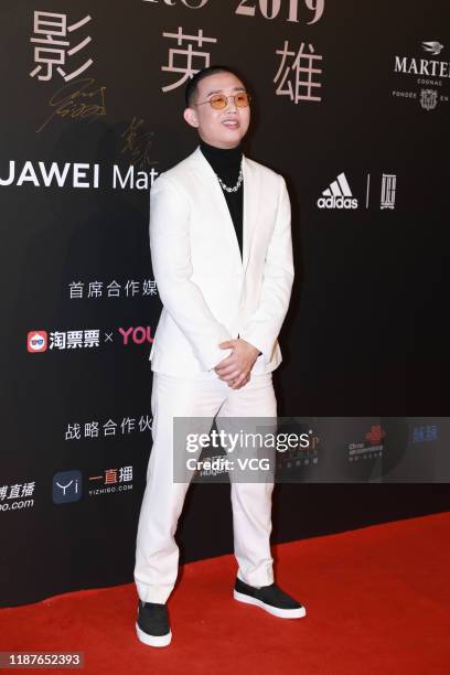 Rapper Gai Zhou Yan attends Elle Film Hero 2019 on November 14, 2019 in Beijing, China.