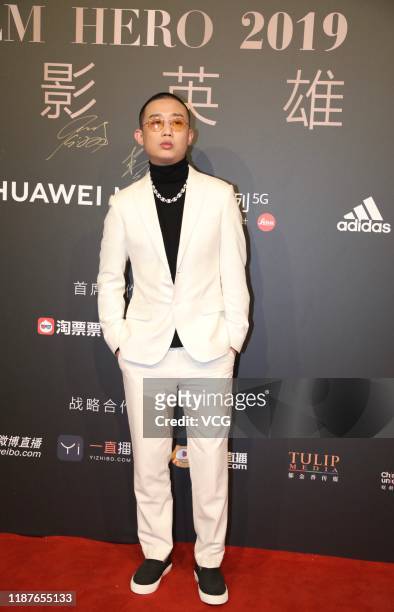 Rapper Gai Zhou Yan attends Elle Film Hero 2019 on November 14, 2019 in Beijing, China.