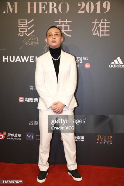 Rapper Gai Zhou Yan attends Elle Film Hero 2019 on November 14, 2019 in Beijing, China.