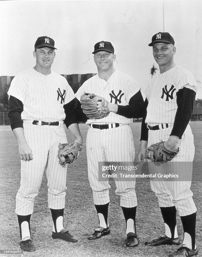 1964 Yankee Outfield