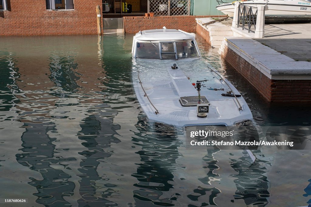 Venice High Water Floods Day After