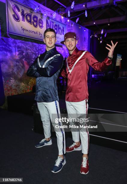 Ashley Glazebrook and Glen Murphy aka Twist and Pulse attend the SeriousFun Children's Network Campfire Bash on November 14, 2019 in London, England.