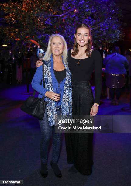 Rosie Tapner and Clea Newman attend the SeriousFun Children's Network Campfire Bash on November 14, 2019 in London, England.