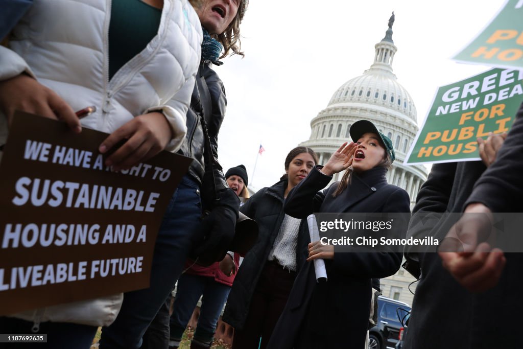Sen. Bernie Sanders And Rep. Alexandria Ocasio-Cortez Introduce Housing Green New Deal