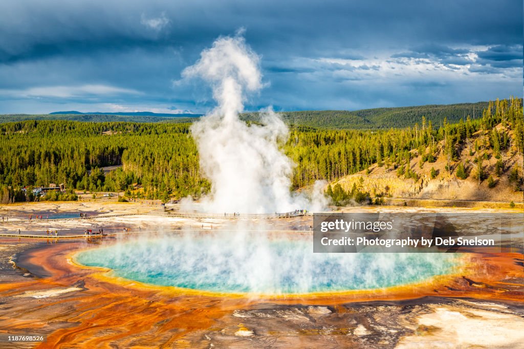 Grand Prismatic Spring - Yellowstone National Park