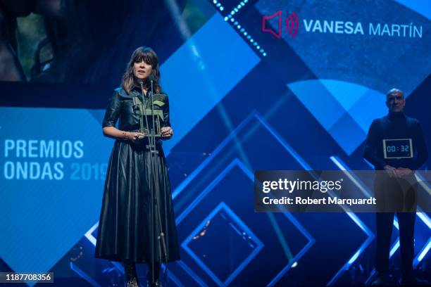 Vanesa Martin attends the Onda Awards 2019 Gala held at the Teatre Liceu on November 14, 2019 in Barcelona, Spain.