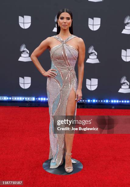 Roselyn Sánchez attends the 20th annual Latin GRAMMY Awards at MGM Grand Garden Arena on November 14, 2019 in Las Vegas, Nevada.