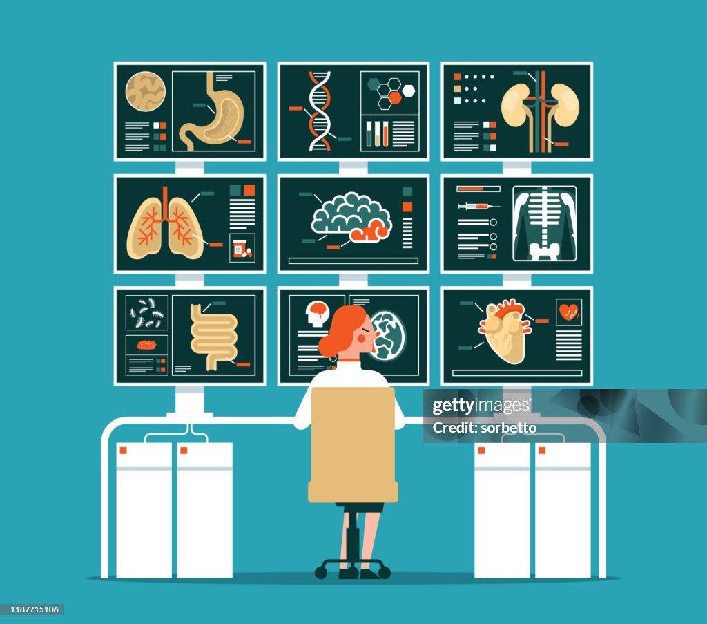Medical Scan High-Res Vector Graphic - Getty Images