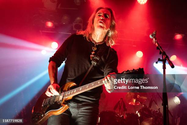 Justin Sullivan of New Model Army performs at Electric Ballroom on November 14, 2019 in London, England.