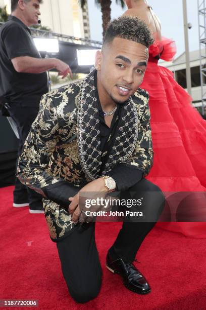 Ozuna attends the 20th annual Latin GRAMMY Awards at MGM Grand Garden Arena on November 14, 2019 in Las Vegas, Nevada.