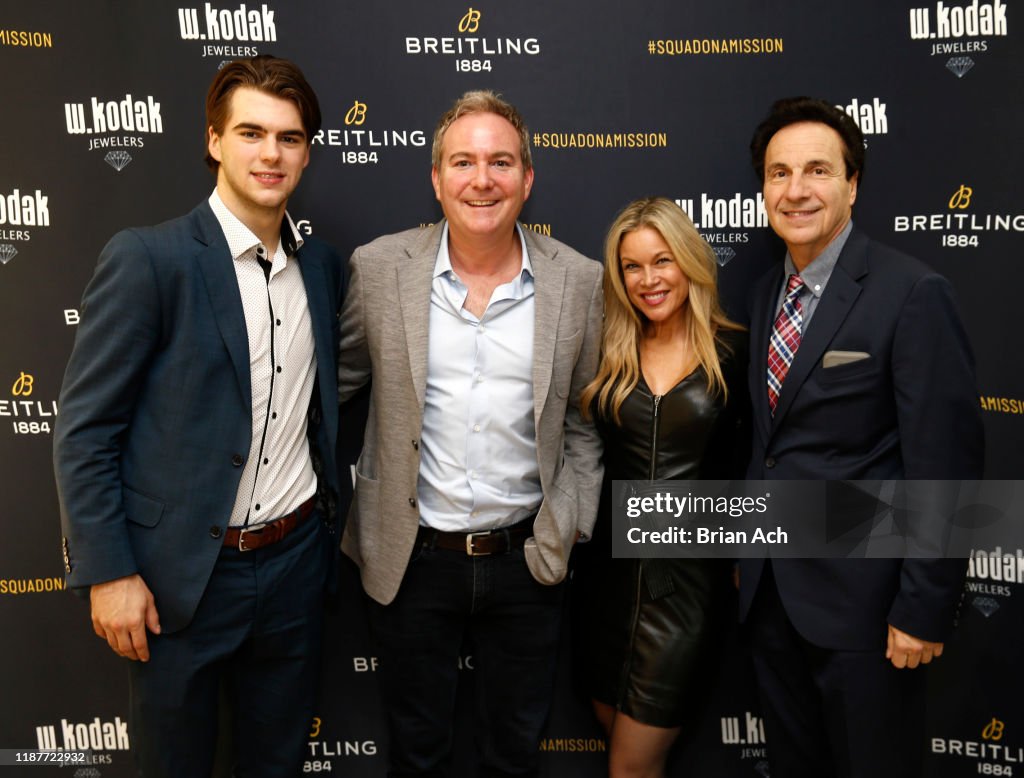 New Jersey Devils Player and Breitling Ambassador Nico Hischier