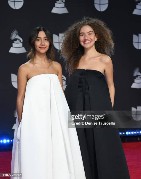 Anavitoria attends the 20th annual Latin GRAMMY Awards at MGM Grand Garden Arena on November 14, 2019 in Las Vegas, Nevada.