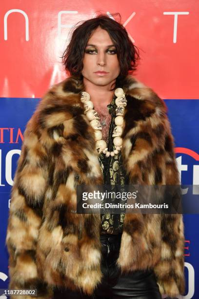 Ezra Miller attends Time 100 Next at Pier 17 on November 14, 2019 in New York City.