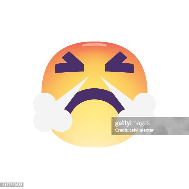 emoticon design chubby face vibrant colors - patient appreciation stock illustrations