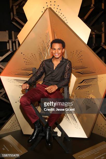 Jelani Winston attends AFI FEST 2019 Presented by Audi - Opening Night World Premiere Of "Queen & Slim" on November 14, 2019 in Hollywood, California.