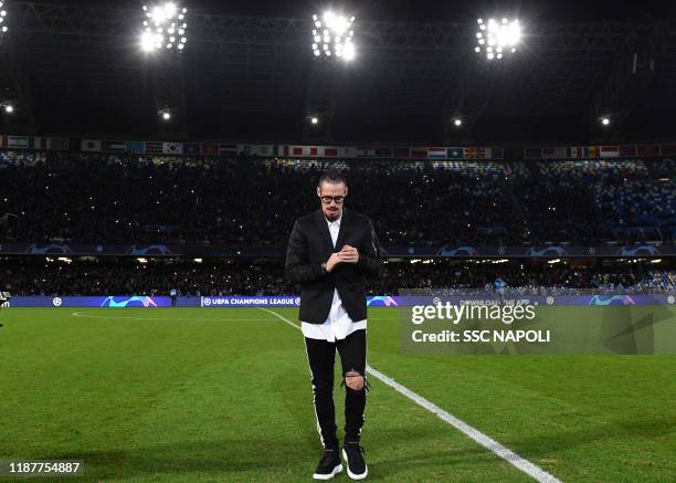 Marek Hamsik during the UEFA Champions League group E match between SSC Napoli and KRC Genk at Stadio San Paolo on December 10, 2019 in Naples, Italy.