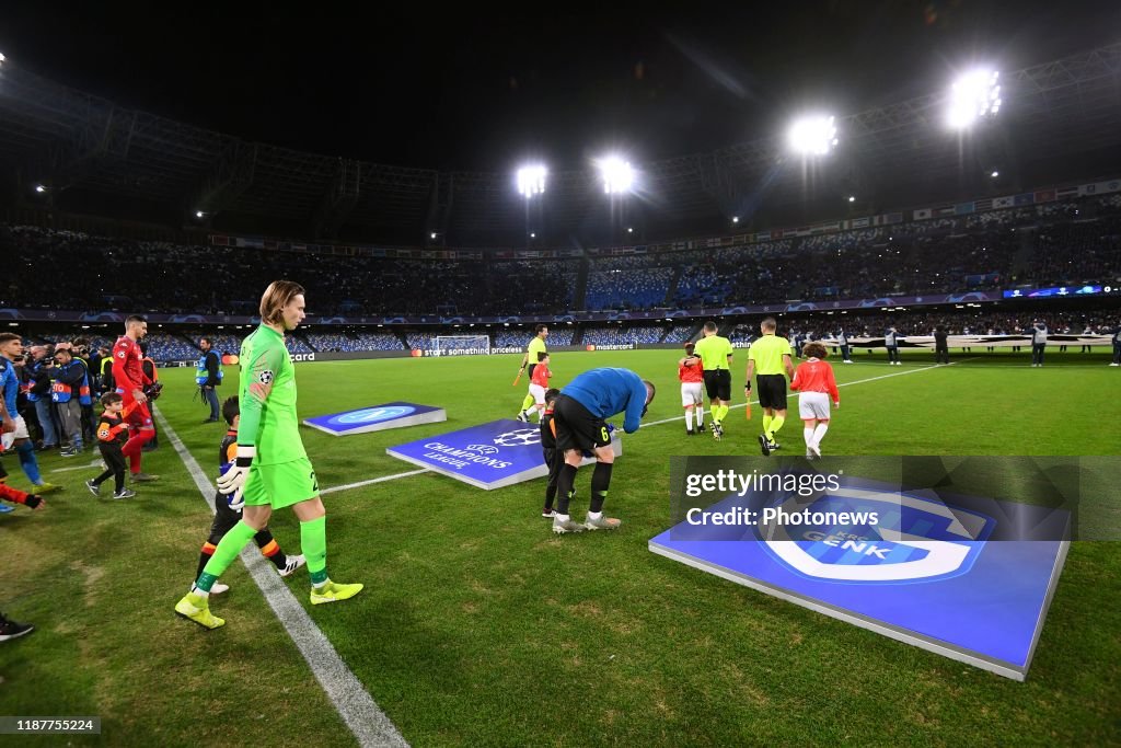 SSC Napoli v KRC Genk - UEFA Champions League