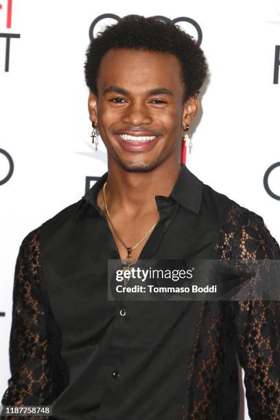 Jelani Winston attends the AFI FEST 2019 Presented By Audi premiere of "Queen & Slim" at TCL Chinese Theatre on November 14, 2019 in Hollywood,...