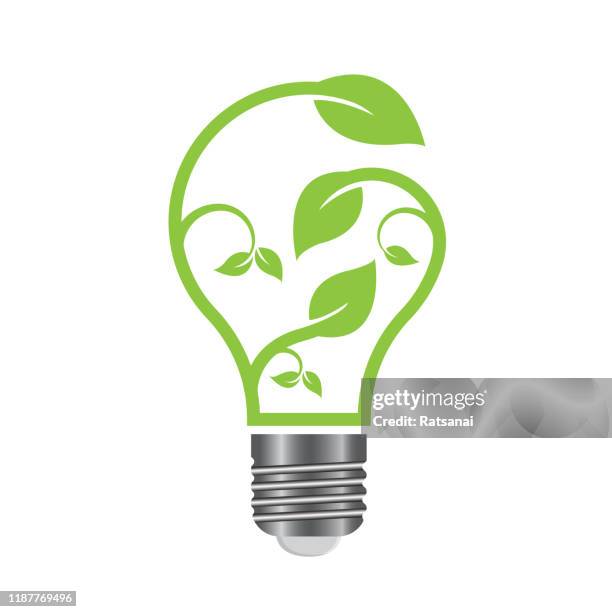 eco idea concept - electrical troubleshooting stock illustrations