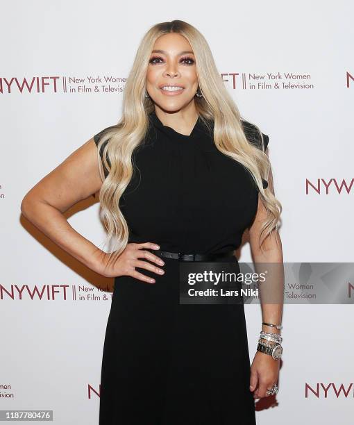 Personality Wendy Williams attends the 2019 NYWIFT Muse Awards at the New York Hilton Midtown on December 10, 2019 in New York City.