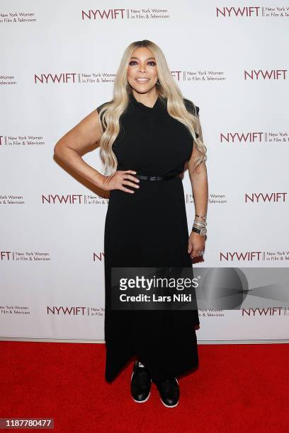 Personality Wendy Williams attends the 2019 NYWIFT Muse Awards at the New York Hilton Midtown on December 10, 2019 in New York City.