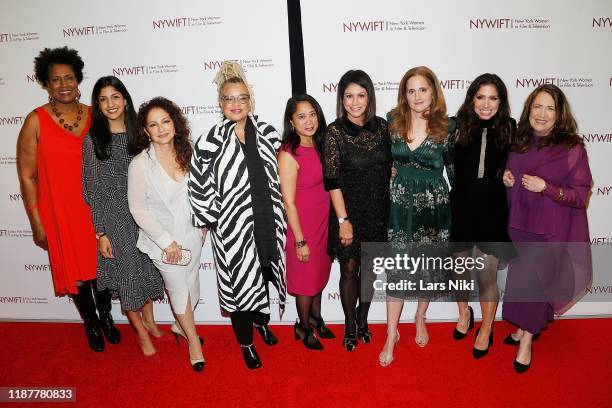 Actress Nancy Giles, Vimeo CEO Anjali Sud, singer Gloria Estefan, director Kasi Lemmons, MOME commissioner Anne Del Castillo, New York Comedy...