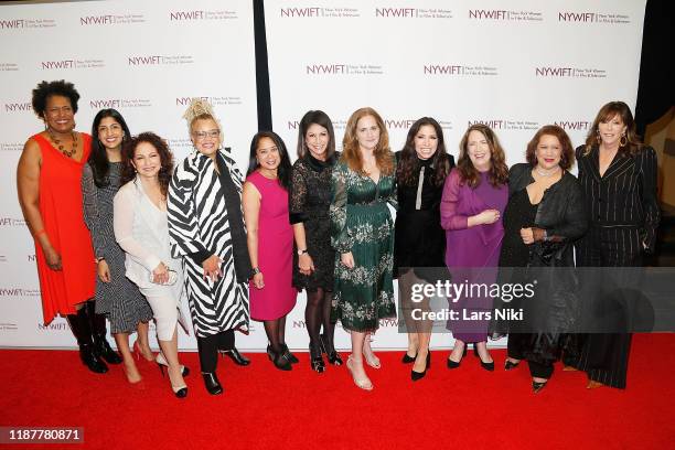 Actress Nancy Giles, Vimeo CEO Anjali Sud, singer Gloria Estefan, director Kasi Lemmons, MOME commissioner Anne Del Castillo, New York Comedy...