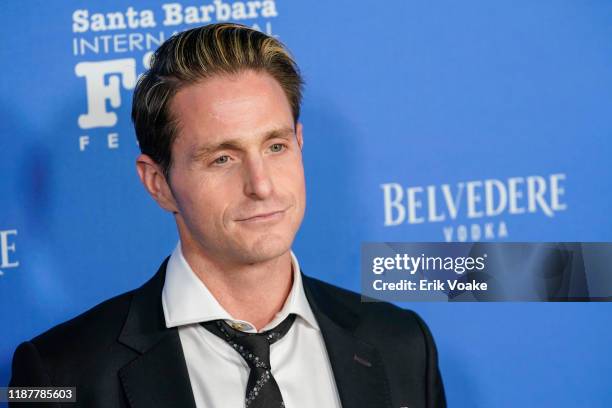 Cameron Douglas walks the red carpet at the Kirk Douglas Award for Excellence in Film honoring Martin Scorsese on November 14, 2019 in Santa Barbara,...