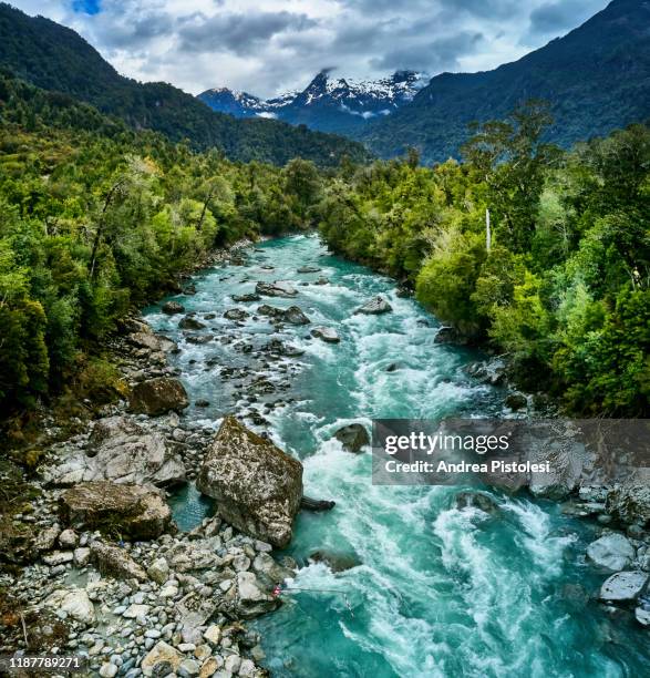 hornopiren national park, patagonia, chile - puerto montt stock pictures, royalty-free photos & images