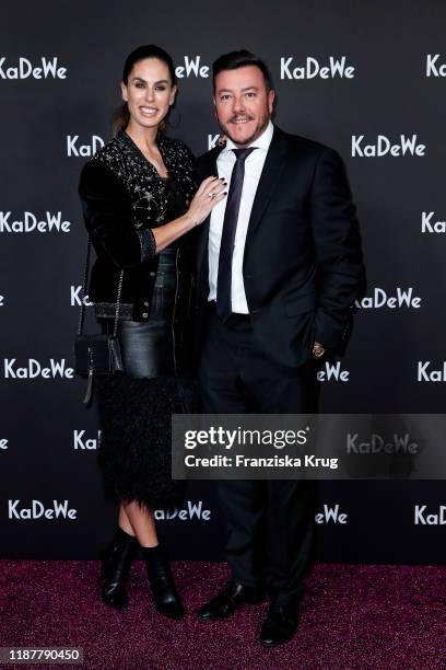 Nathalie Benko and Rene Benko attend the KaDeWe Grand Opening event at KaDeWe on December 10, 2019 in Berlin, Germany.
