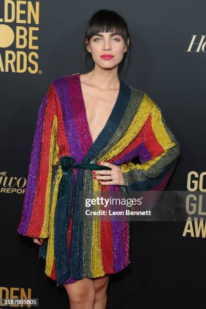 María Gabriela de Faría attends HFPA And THR Golden Globe Ambassador Party at Catch LA on November 14, 2019 in West Hollywood, California.