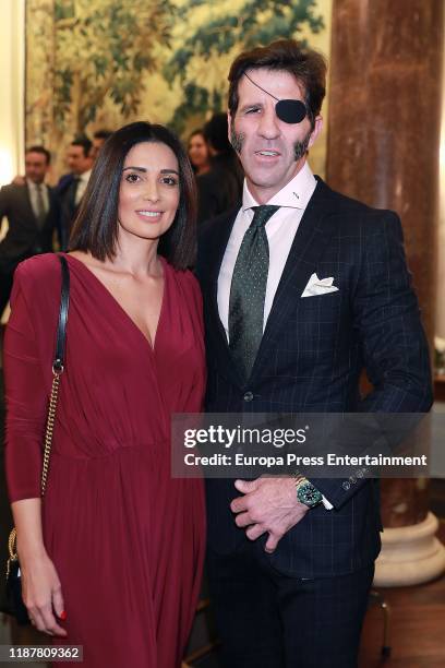 Juan José Padilla and Lidia Cabello attend 'Capote de las Artes 2019' awards at Hotel Wellington on November 14, 2019 in Madrid, Spain.