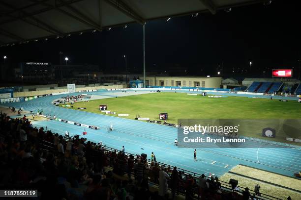 General view of Day Nine of the IPC World Para Athletics Championships 2019 Dubai on November 15, 2019 in Dubai, United Arab Emirates.