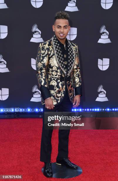 Ozuna attends the 20th Annual Latin Grammy Awards at the MGM Grand Garden Arena on November 14, 2019 in Las Vegas, Nevada.