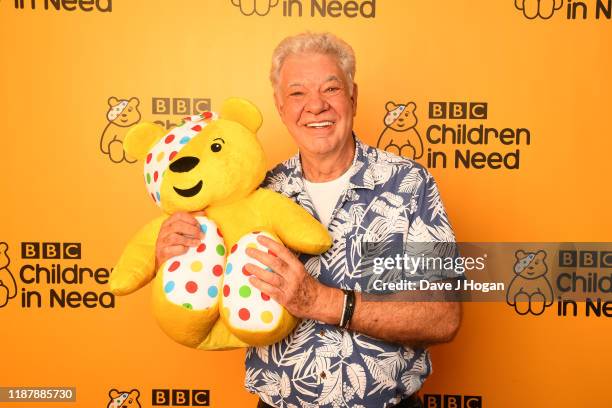 Matthew Kelly backstage at BBC Children in Need's 2019 Appeal night at Elstree Studios on November 15, 2019 in Borehamwood, England.