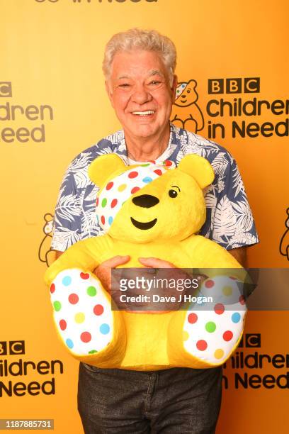 Matthew Kelly backstage at BBC Children in Need's 2019 Appeal night at Elstree Studios on November 15, 2019 in Borehamwood, England.