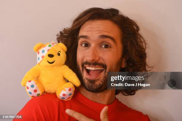 Joe Wicks backstage at BBC Children in Need's 2019 Appeal night at Elstree Studios on November 15, 2019 in Borehamwood, England.