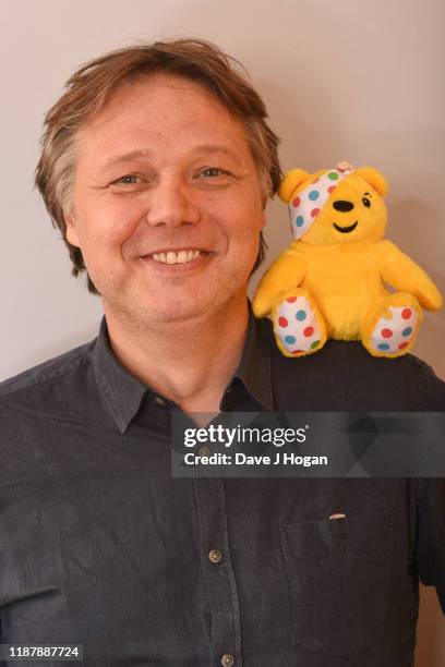 Shaun Dooley backstage at BBC Children in Need's 2019 Appeal night at Elstree Studios on November 15, 2019 in Borehamwood, England.