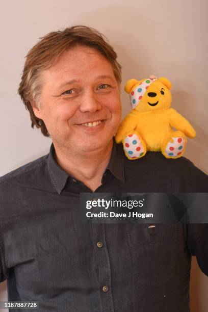 Shaun Dooley backstage at BBC Children in Need's 2019 Appeal night at Elstree Studios on November 15, 2019 in Borehamwood, England.