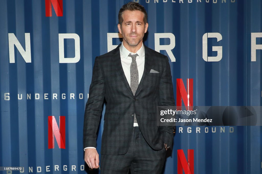 Netflix's "6 Underground" New York Premiere