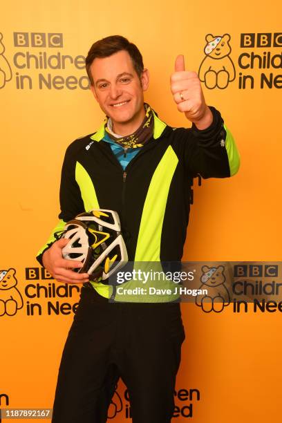 Matt Baker backstage at BBC Children in Need's 2019 Appeal night at Elstree Studios on November 15, 2019 in Borehamwood, England.