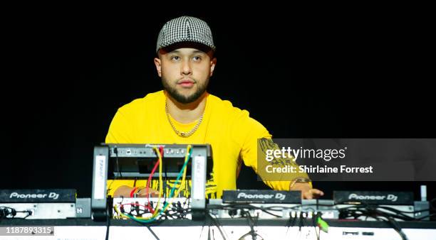 Jax Jones performs on stage during Hits Radio Live 2019 at M&S Bank Arena on November 15, 2019 in Liverpool, England.