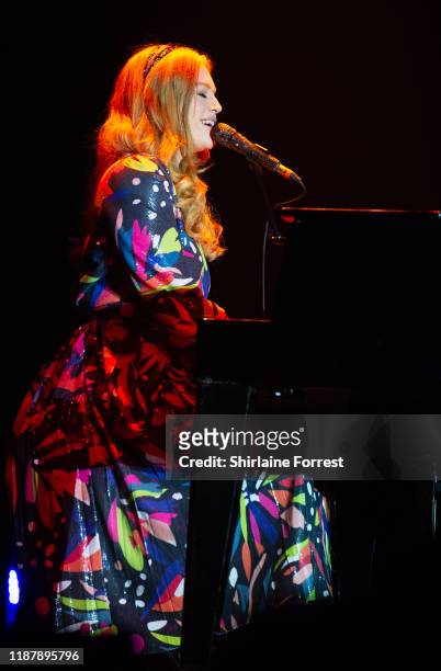Freya Ridings performs on stage during Hits Radio Live 2019 at M&S Bank Arena on November 15, 2019 in Liverpool, England.