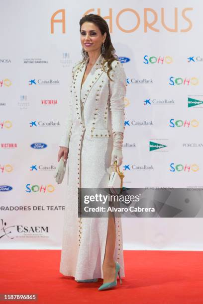 Paloma Cuevas attends the opening of the new theatre Soho Caixabank on November 15, 2019 in Malaga, Spain.
