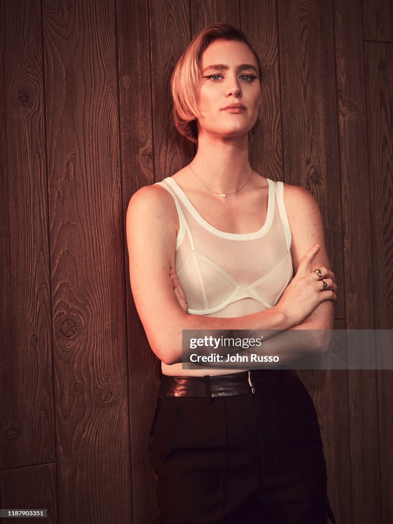 Actor Mackenzie Davis is photographed for 20th Century Fox on July