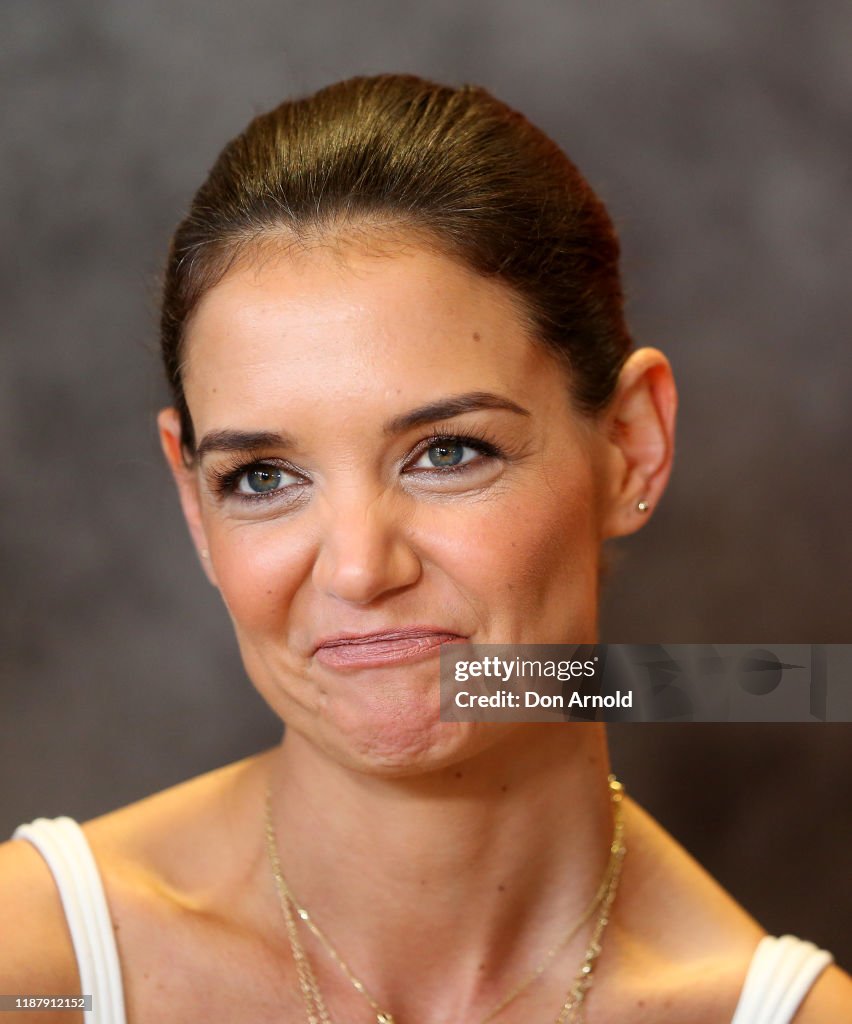 Katie Holmes visits McDonald's Haberfield for McHappy Day on November