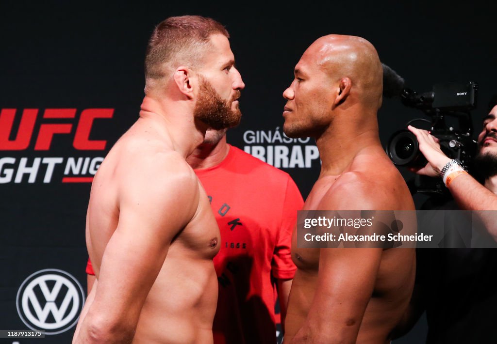 UFC Fight Night Blachowicz v Jacare: Weigh-Ins