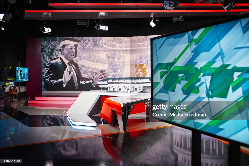 Inside RT Studios In Moscow